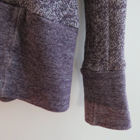 JENI MACK BC Kermode Kangaroo Hoodie Sweatshirt Dreamcatcher Heathered Purple XS - Picture 5 of 15